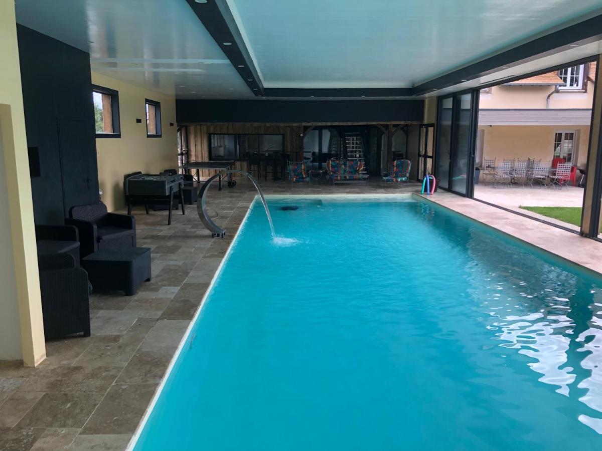 Cottage Piscine Interieure31Degres Zoo La Fleche24H Du Mans Clermont-Creans Exteriör bild